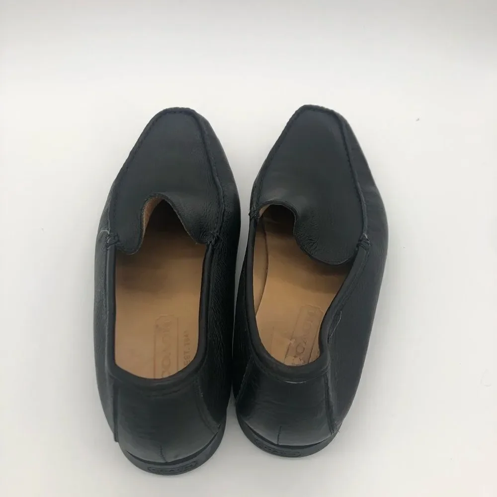 Coach Leather slip ons Mens Loafers
